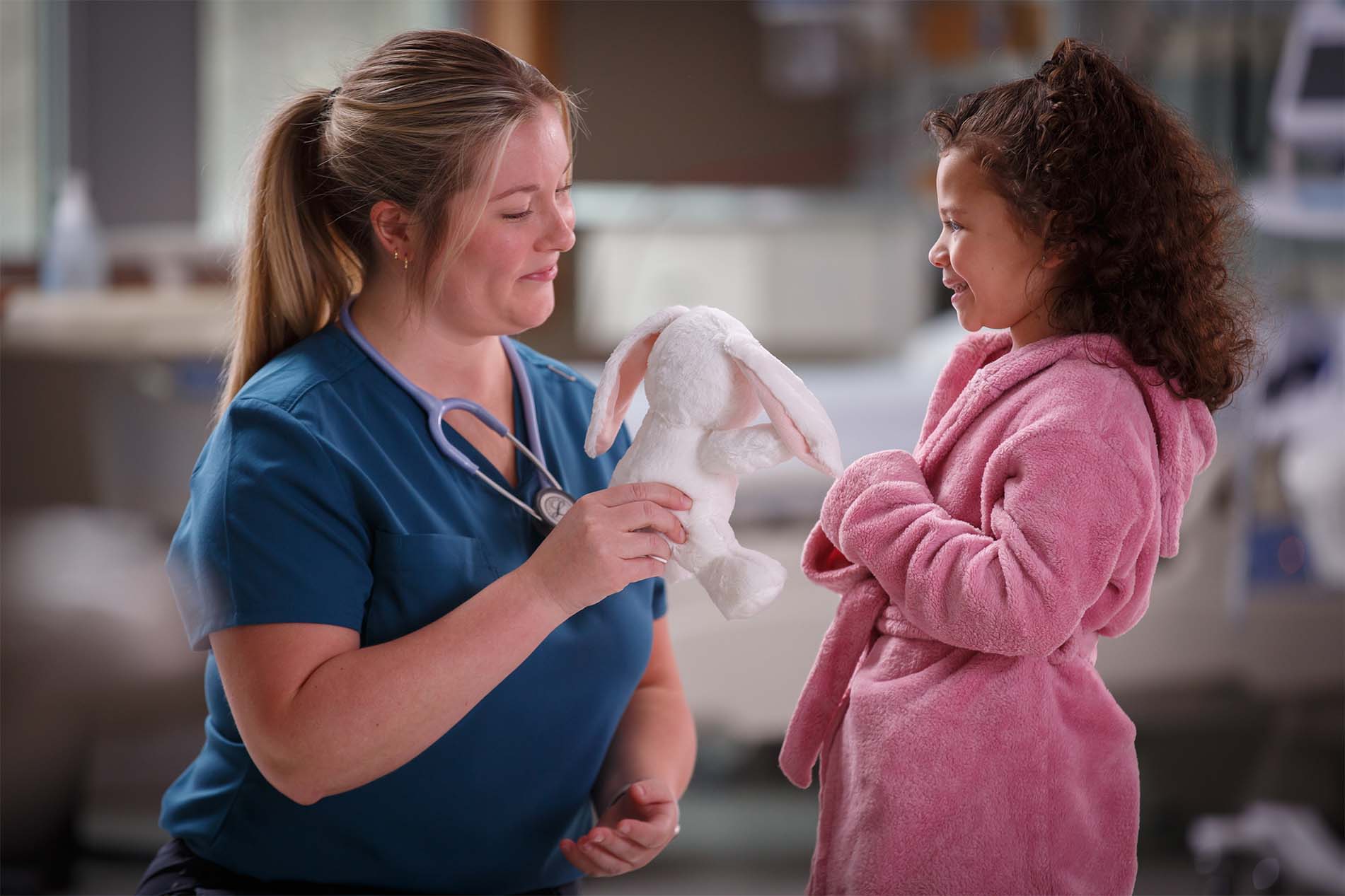 Nurse with Kids